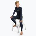 Completo di biancheria intima termica per bambini KADVA ALPINESTEP THERMO LIGHT PLUS senza cuciture blu navy 8