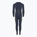 Completo di biancheria intima termica per bambini KADVA ALPINESTEP THERMO LIGHT PLUS senza cuciture blu navy 11
