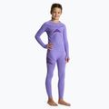 Completo di biancheria intima termica per bambini KADVA ALPINESTEP THERMO LIGHT PLUS senza cuciture viola