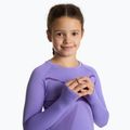 Completo di biancheria intima termica per bambini KADVA ALPINESTEP THERMO LIGHT PLUS senza cuciture viola 5