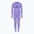 Completo di biancheria intima termica per bambini KADVA ALPINESTEP THERMO LIGHT PLUS senza cuciture viola 10
