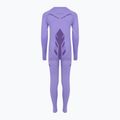 Completo di biancheria intima termica per bambini KADVA ALPINESTEP THERMO LIGHT PLUS senza cuciture viola 11