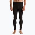 Pantaloni termoattivi da uomo OneTeam ACHILL BAMBOO THERMO LIGHT PLUS nero