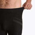 Pantaloni termoattivi da uomo OneTeam ACHILL BAMBOO THERMO LIGHT PLUS nero 4