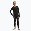 Set di intimo termico per bambini OneTeam ACHILL II THERMO LIGHT PLUS nero