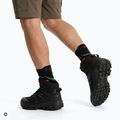 Scarpe da trekking uomo KADVA Obsidian Mid WP nere 3