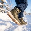 Stivali da neve per bambini KADVA Oriko WP JR verde 8