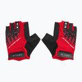 Guanti da ciclismo ATTABO Vito gel antiurto rosso/nero 3