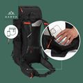KADVA Zaino da trekking Sendero 35 l nero 24