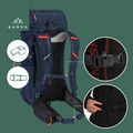 Zaino da trekking KADVA Sendero 35 l blu acciaio 24
