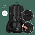 Zaino da trekking KADVA Escapada 20 l nero 22