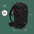 KADVA Escapada 30 l zaino da trekking nero 24