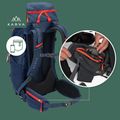 KADVA Zaino Vagabundo 40 l blu 29