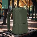 Zaino da città verde KADVA CityQuest 9 l 9