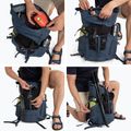 KADVA CityQuest 22 l zaino da città blu navy 17