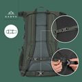 KADVA CityQuest 22 l zaino da città verde 22