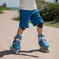 Pattini in linea per bambini ATTABO Flashled regolabili blu 17