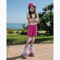 Pattini in linea per bambini ATTABO Flashled regolabile rosa 14