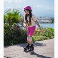 Pattini in linea per bambini ATTABO Bladeroll regolabili nero/viola 12