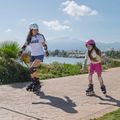Pattini in linea per bambini ATTABO Bladeroll regolabili nero/viola 14
