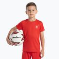 Completo da calcio per bambini OneTeam Precision Set maglia e pantaloncini rosso 5