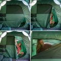 KADVA Kavio 4.2 Tenda da campeggio per 4 persone verde 17