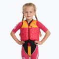 Gilet di galleggiamento per bambini AQUASTIC Junior rosa/giallo 2