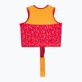 Gilet di galleggiamento per bambini AQUASTIC Junior rosa/giallo 2