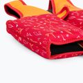 Gilet di galleggiamento per bambini AQUASTIC Junior rosa/giallo 4