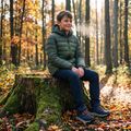 Giacca imbottita per bambini KADVA Snoway JRG verde 7