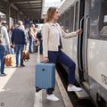 Valigia da viaggio per cabina Kadva Domingo Blue 16