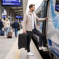 Valigia da viaggio per cabina Kadva Domingo Black 10