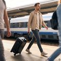 Valigia da viaggio Kadva Tigre 37l Black 16