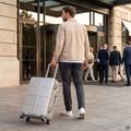 Valigia da viaggio media Kadva Tigre 64l Silver 16