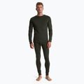 Set intimo termico WOOLCANO uomo 100% Merino SET0540 verde