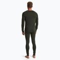 Set intimo termico WOOLCANO uomo 100% Merino SET0540 verde 2
