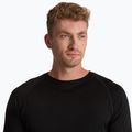 Felpa termica uomo 100% LANA MERINO TOP0538 nero 5