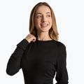 Felpa termica da donna WOOLCANO 100% Merino TOP0541 nero 5