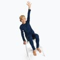 Set di biancheria intima termica per bambini WOOLCANO Merino 100% SET0683 blu navy 9