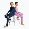Set di biancheria intima termica per bambini WOOLCANO Merino 100% SET0683 blu navy 10