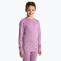 Set intimo termico per bambini LANA Merino 100% SET0683 viola 3