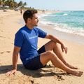 AQUASTIC Camicia da bagno UV 50+ UPF Rimos blu navy 6