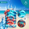 AQUASTIC Poncho da bambino con palma Sunny JR 12