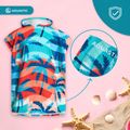 AQUASTIC Poncho da bambino con palma Sunny JR 14
