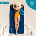 AQUASTIC Asciugamano Wavey blu navy/blu 13