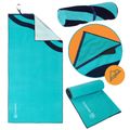 Asciugamano AQUASTIC Wavey blu/verde 12