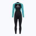 Muta da nuoto da donna AQUASTIC Wavey LG WMNS 2 mm nero/menta 2