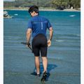 Muta da nuoto da uomo AQUASTIC Wavey 2 mm nero/blu 7