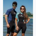 Muta da nuoto da donna AQUASTIC Wavey WMNS 2 mm nero/menta 6