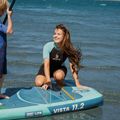 Muta da nuoto da donna AQUASTIC Wavey WMNS 2 mm nero/menta 8